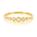 ROXI 2021 Hot Sale Wholesale Gold Plated S925 Sterling Silver Shiny Zircon Ring for Woman Jewelry