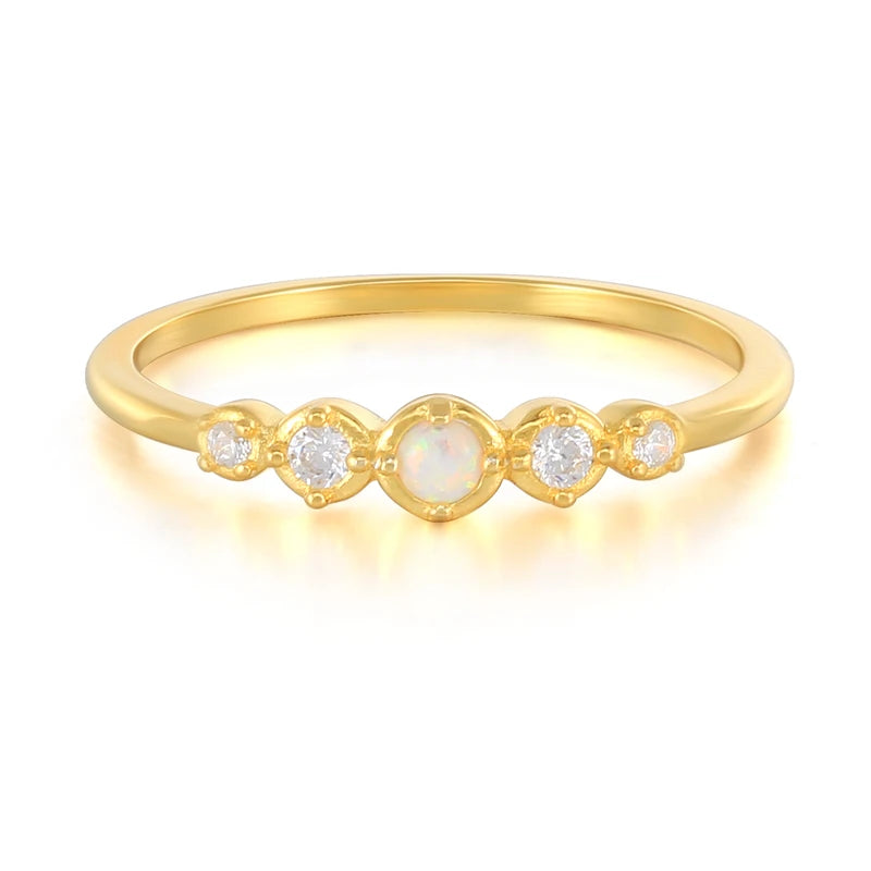 ROXI 2021 Hot Sale Wholesale Gold Plated S925 Sterling Silver Shiny Zircon Ring for Woman Jewelry