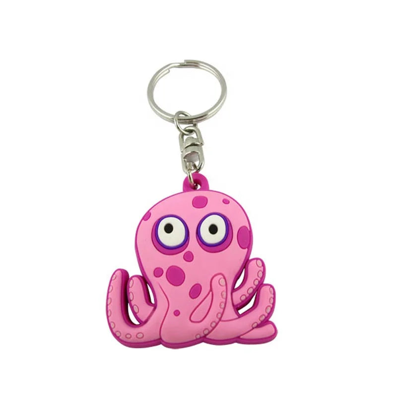 Soft Pvc Rubber Keychain