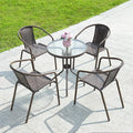 Wholesale Garden Furniture Chairs Set Patio Furniture Rattan Armchair Popular Aluminium Alloy Garden Chairs Outdoor MegaBDM