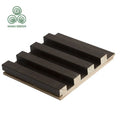 Partitions Interior and Indoor Wainscoting Large Carved Wood Slats PVC Decorative Wall Panel