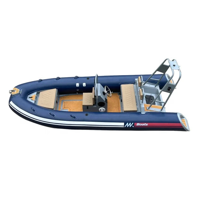 16ft Rhib 480 Hot Sale Aluminum Rib Hypalon/PVC Inflatable Rowing Boats