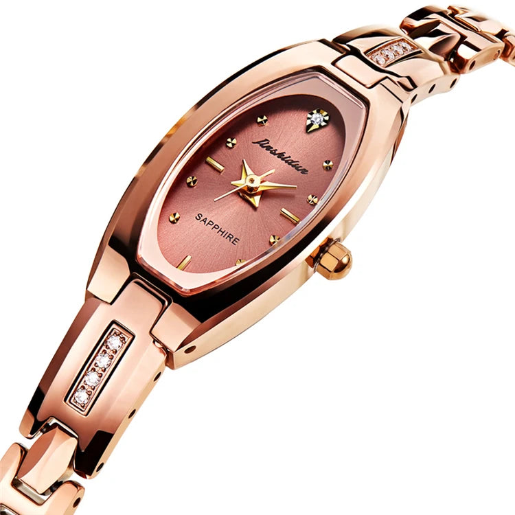 JSDUN 6531 Factory Direct Diamonds Luminous Supply Waterproof Japanese Movement Movement Stainless Steel Quartz Watch MegaBDM
