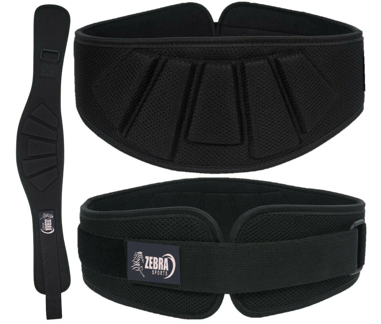 Zebra Sports Weight Lifting Belt NB-152 Neoprene Unisex Fitness Gym Workout Support Brace Customizable Color Wholesale Prices