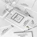 Customized Matt Cardboard Hang Tag Embossed Brochure for Garment Accessories Special Paper Cardboard Tag for Clothing
