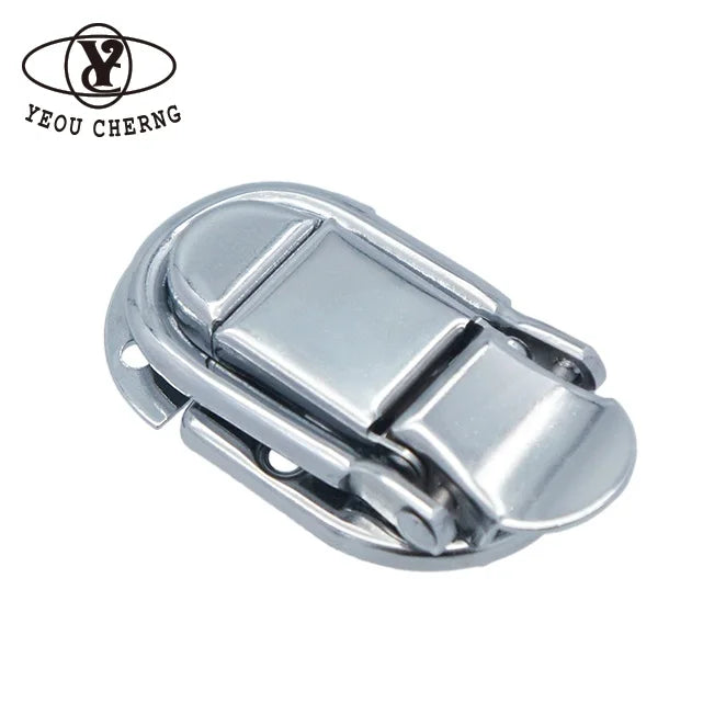 Factory Direct HC265 Yeou Cherng Zinc Plated Metal Hinge Latch Lock Hardware for Violin Briefcase Computer Cases-Good Quality