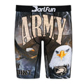High Quality Men's Plus Size Animal Print Polyester/Spandex Boxer Briefs with Quick Dry & Breathable Fabric