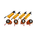 Big Tonage Single-acting Pancake Lock Nut Hydraulic Jack for Sale MegaBDM