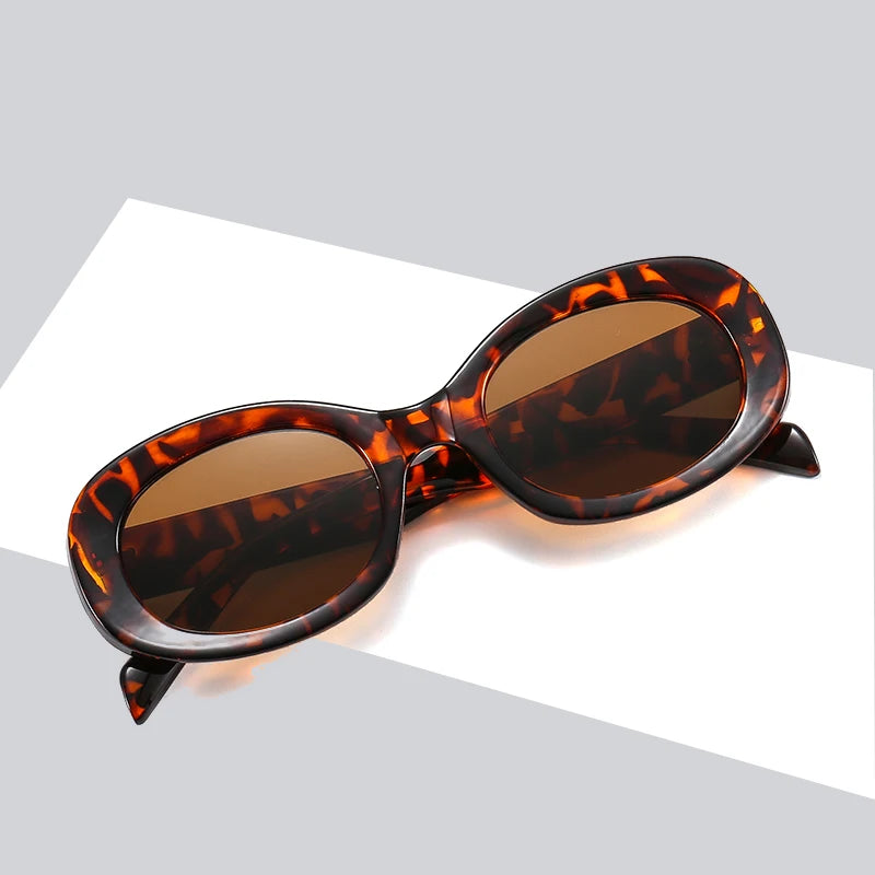 NatuweCo 2025 PC Polarized Sunglasses Unisex Classical Design for Outdoor Khaki Leopard Riding Driving Wholesale Customized Logo