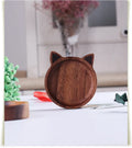 Easy Cleaning & Lightweight Fruit Serving Dishes Wooden Plates Nut Plate for Dishes Snack