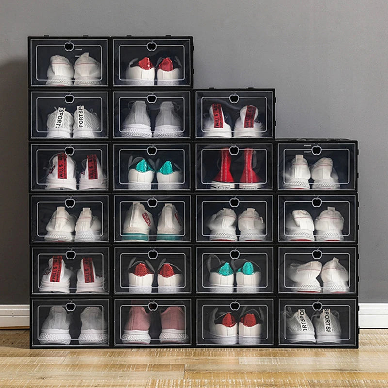 OEM Custom Modern Space Saver Simple Housewares New Stackable Under Bed Storage Shoe Box Organizer MegaBDM