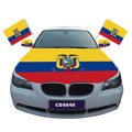 High Quality Customized Croatia Flag Hood Cover for Cars Digital Printed Bonnet Banner Flag Erdogua Style