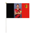 Flag of Belgian Football Players  Top 32 Country Flags String Croatian Welsh Belgian Ghanaian Football Team Mini  Flag