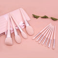 Makeup 11pcs Pink Brushes Set Eye Brush Kit Brochas De Maquillaje Cosmetics Brush