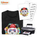 Winner Transfer Factory Direct Sales No Cracking Dark Transfer Paper Inkjet Printing Heat Transfer Paper for T-shirts