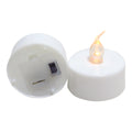 24pcs Home Decoration Tealight Yellow Blue Flicker Floating Flameless LED Tea Light Electronic Candles
