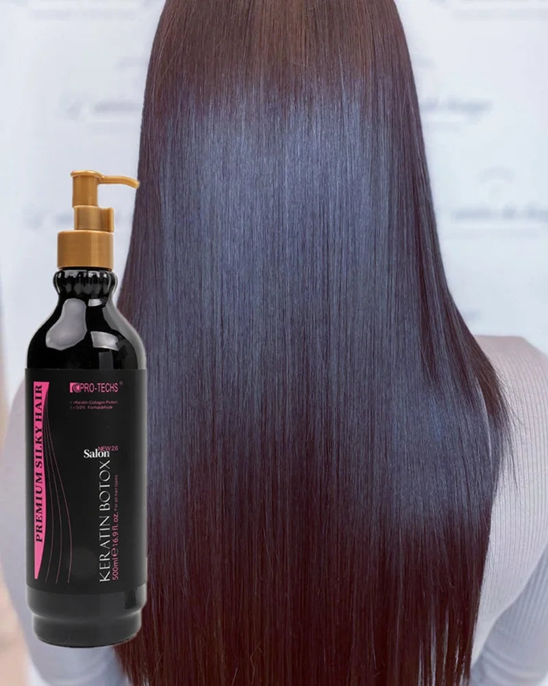 Ready Stock Professional Salon Use Keratin Treatment Amino Acid for Damaged Dry Hair Repair Formaldehyde Free Smooth Protein