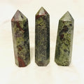 Wholesale Natural Small Dragon Blood Stone Point Healing Crystal Obelisk for Fengshui Decoration