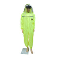 GREENVIVE China Wholesale Ultra-Thin Air Permeable Beekeeper Suits Prevent Bees New Condition Cotton Yellow+Green 6 Month