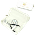 Premium Steel Tape in Hair Extension Pliers with Heavy Duty 7" Flat Surface Tape Sealer for Weft Human Hair Extensions