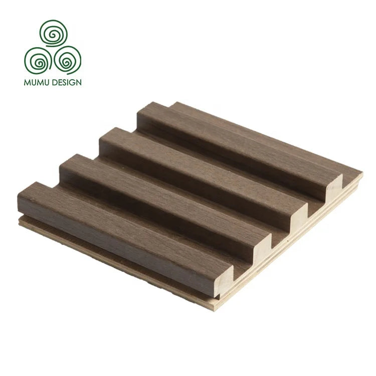 MUMU 3D Indoor Dividers Partitions Large Carved Wainscoting Wood Panel Interior PVC Wall Paneling