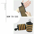2025 Custom Gym Wrist Band Eco-Friendly High Stretch Cotton Wrist Support for Weightlifting Powerlifting Comfortable Lifting