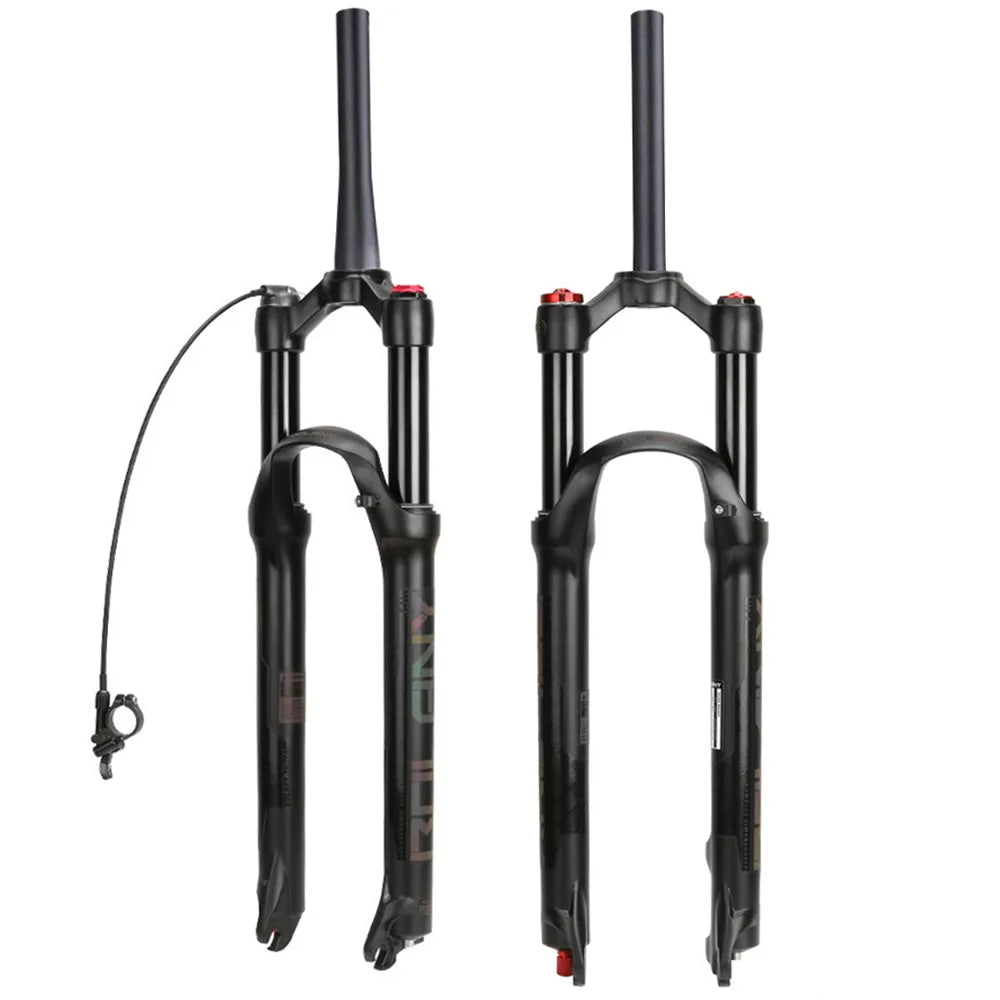 XCM Bike Front Fork Mountain Bike Fork MTB Suspension Bike Fork Pit 26 27 5 29 Inch Crown Spring Mount Wheel Preload