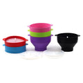 Silicone Microwave Popcorn Popper BPA Free Silicone Popcorn Maker Collapsible Bowl