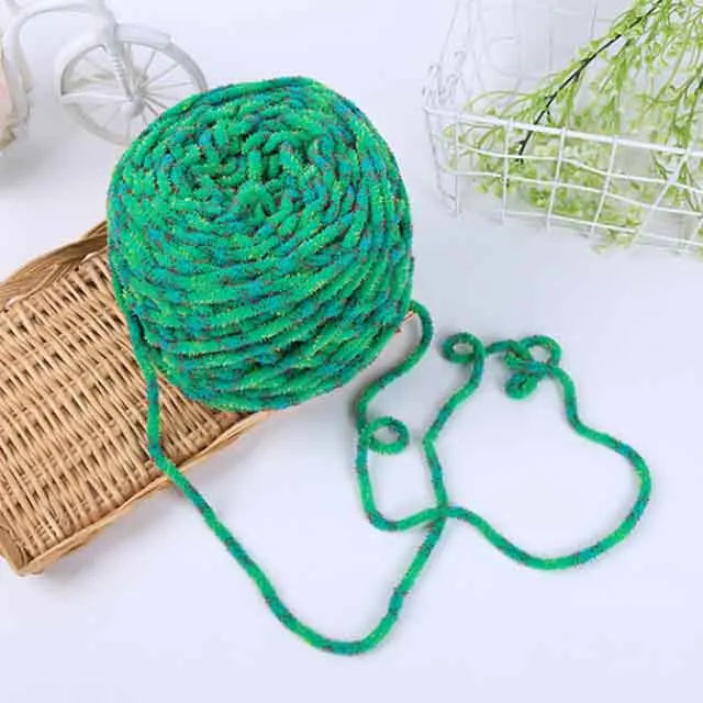 Hand Woven Cotton Yarn Soft Crochet Thick Yarn for Hand Knitting Warm Sweater Sofa Cushion Scarf Shoes DIY