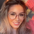 New Arrival Anti Blue Light Glasses Optical Frames Prescription Eyeglasses Blue Light Blocking Solid Women's Fashionable Full
