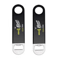 Wholesale Custom logo Printed Stainless Steel Flat bar Blade Beer Bottle Opener