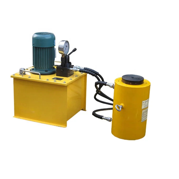 China Good Selling 200 300 400 500 800 1000 1500 Ton Double Acting Electric Hydraulic Jack Cylinder Price
