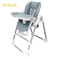 IVOLIA EN14988 Certified Modern Plastic Intelligent Swing Baby Highchair Music Adjustable Multi-Functional for Baby Feeding