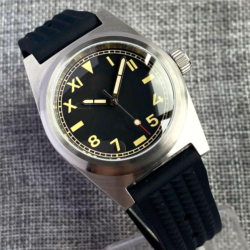 38mm California Dial Sapphire Glass 20Bar Waterproof NH35 Movement Automatic Luminous Mechanical Diving Watch