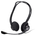 Logitech 960 Wired USB Headset, Inline remote, Noise Cancelling Mic- Black MegaBDM