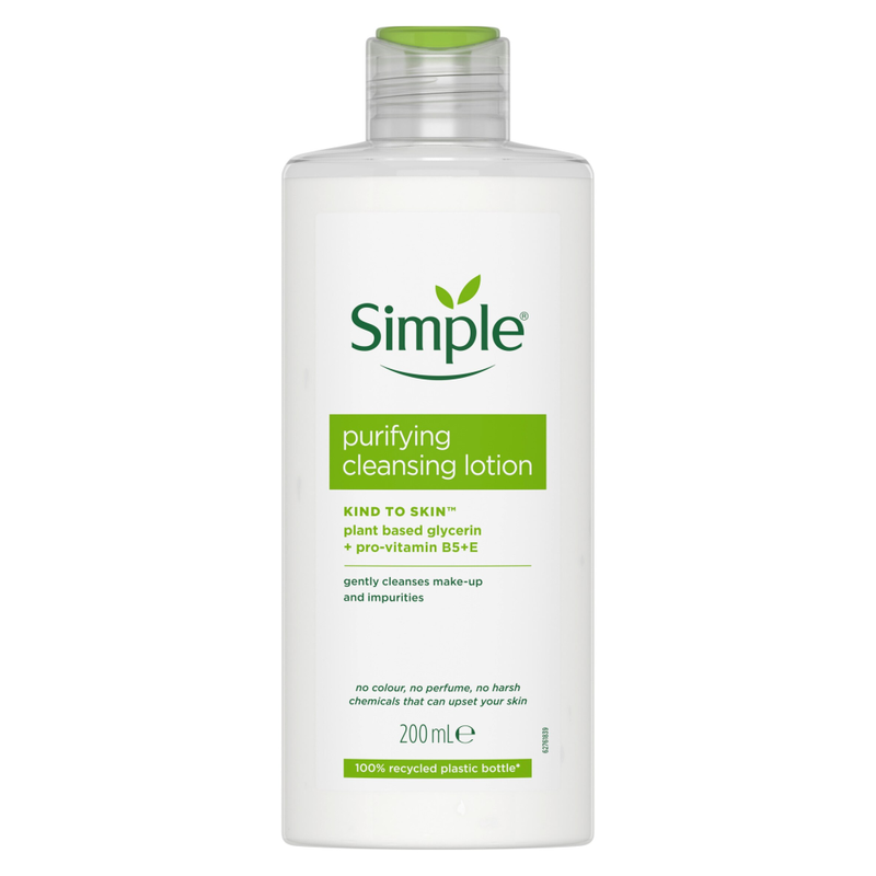 Simple Kind to Skin Purifying Cleansing Lotion 200ml MegaBDM