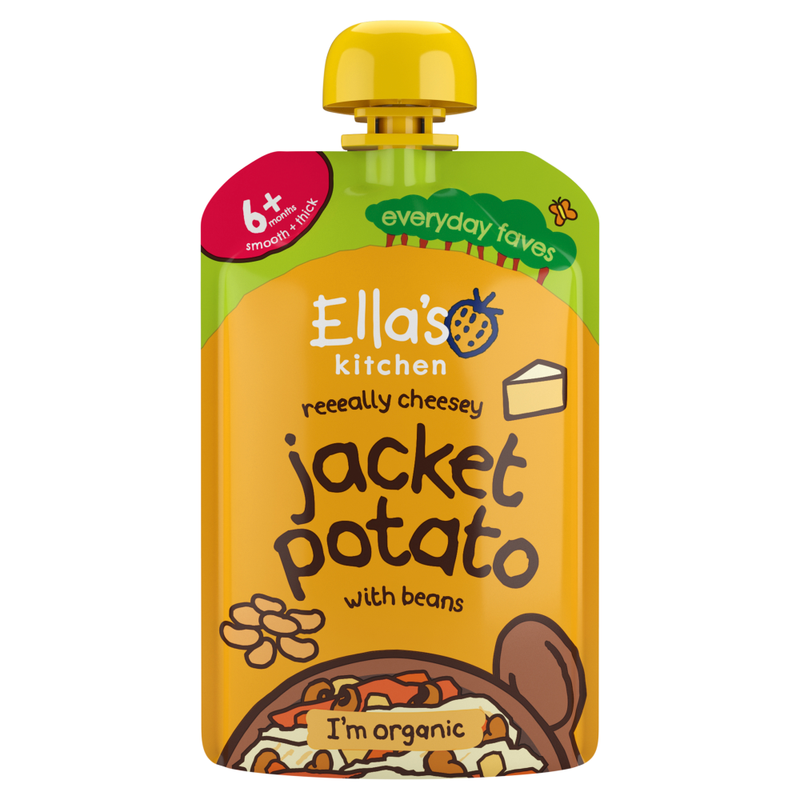 Ella's Kitchen Jacket Potato With Beans 6+ Months 100g MegaBDM