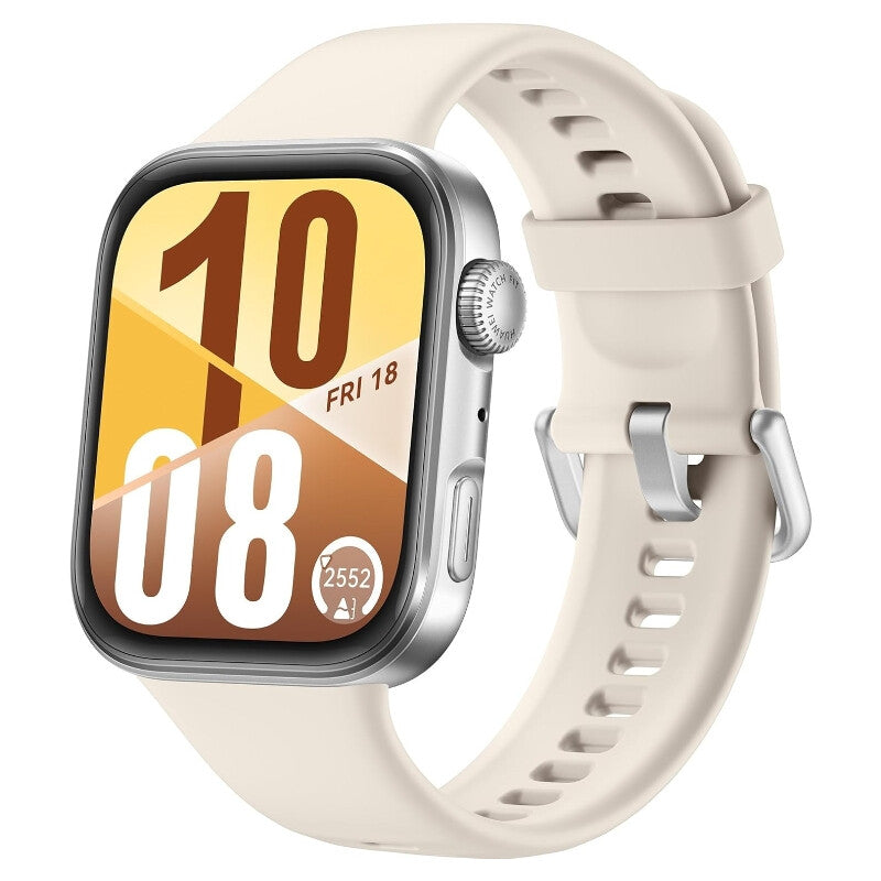 HUAWEI WATCH FIT 4 Smartwatch – White Fluoroelastomer Strap MegaBDM