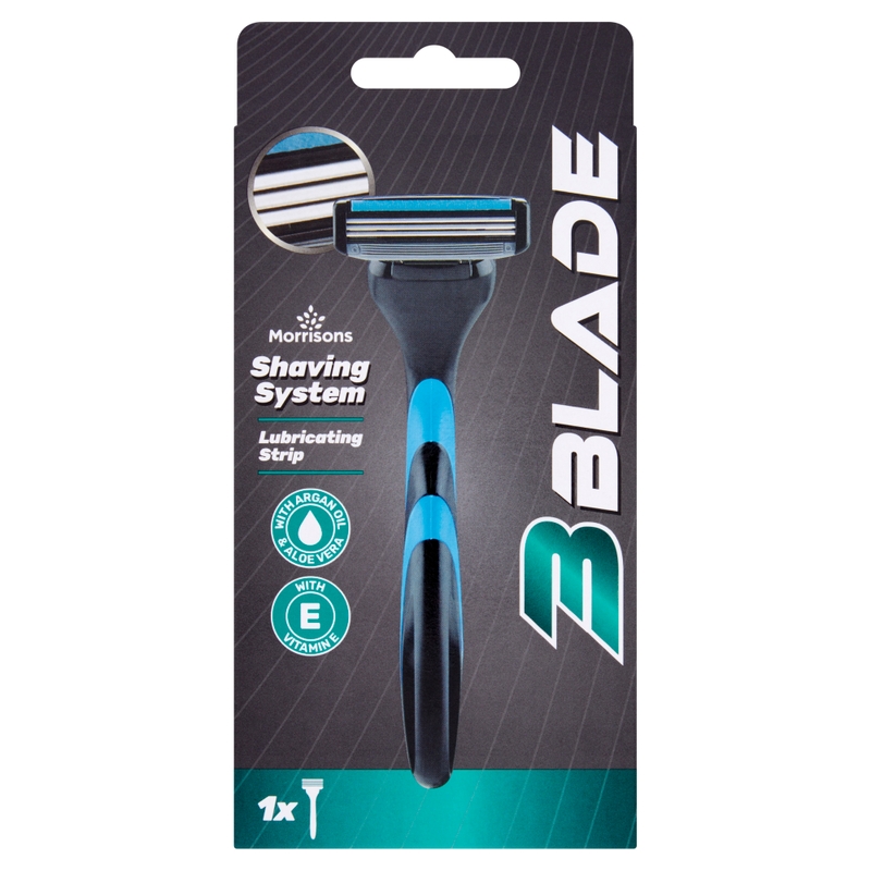 Morrisons 3 Blade Shaving System Razor MegaBDM