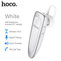 HOCO E60 Business Bluetooth Earphone - White MegaBDM
