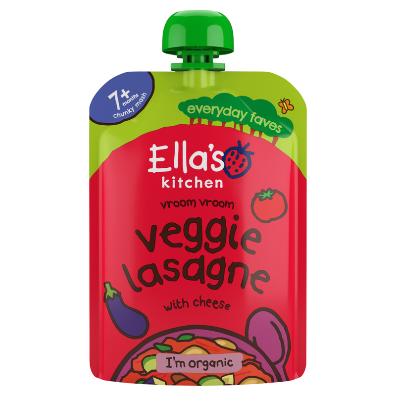 Ella's Kitchen Organic Veggie Lasagne Pouch 7+ Months 130g MegaBDM