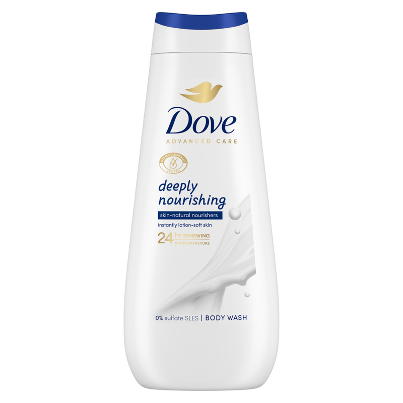 Dove Advanced Care Body Wash Deeply Nourishing 400ml MegaBDM