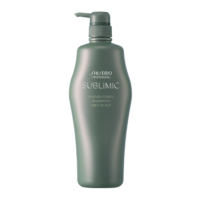 Shiseido Sublimic Fuente Forte Shampoo Oily Scalp 1000ml - For Oily and Rough Scalps, Removes Excess Sebum MegaBDM