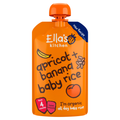 Ella's Kitchen Banana & Apricot Rice Stage 1 4+ Months 120g MegaBDM