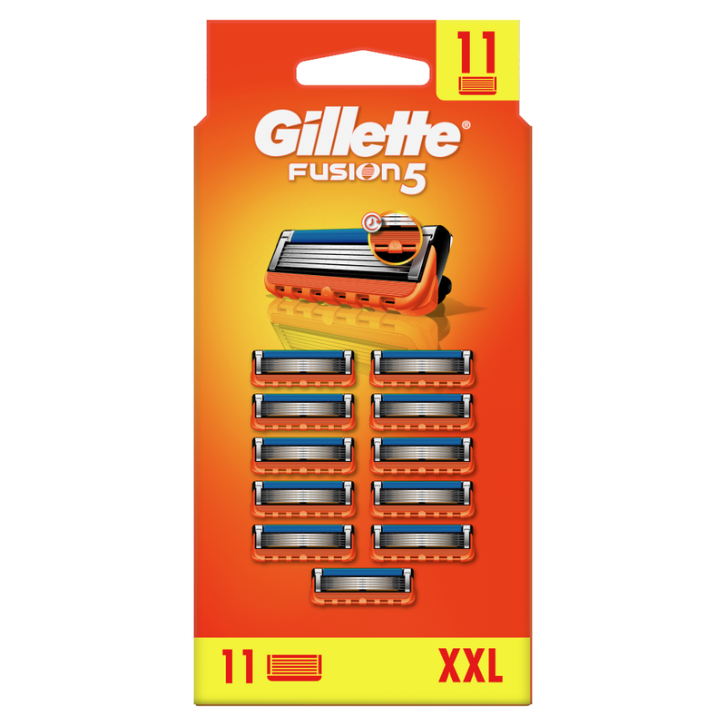 Gillette Fusion5 Razor Refills For Men, 11 Razor Blade Refills MegaBDM