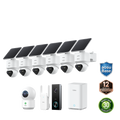 aosu T2 Ultra + Video Doorbell Pro + IndoorCam P1 Pro - aosu T2 Ultra 6-Cam Kit + Video Doorbell Pro + IndoorCam P1 Pro MegaBDM