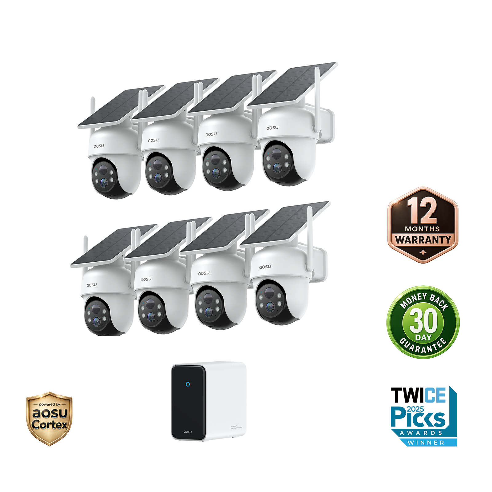 SolarCam D1 Classic 8-Cam with aosuCortex System MegaBDM