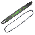 18" Replacement Chainsaw Bar and Chain Combo, 3/8" Pitch, .050" Chain Gauge and 62DL MegaBDM