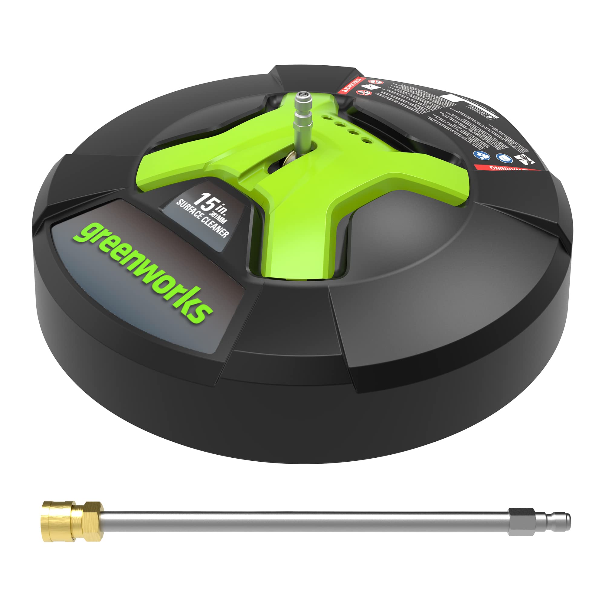 15" Surface Cleaner + 12" Wand Extension MegaBDM