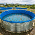 Industrial High-Strength Support Fish Tank for Commercial Tilapia Farming 8*1.5m MegaBDM